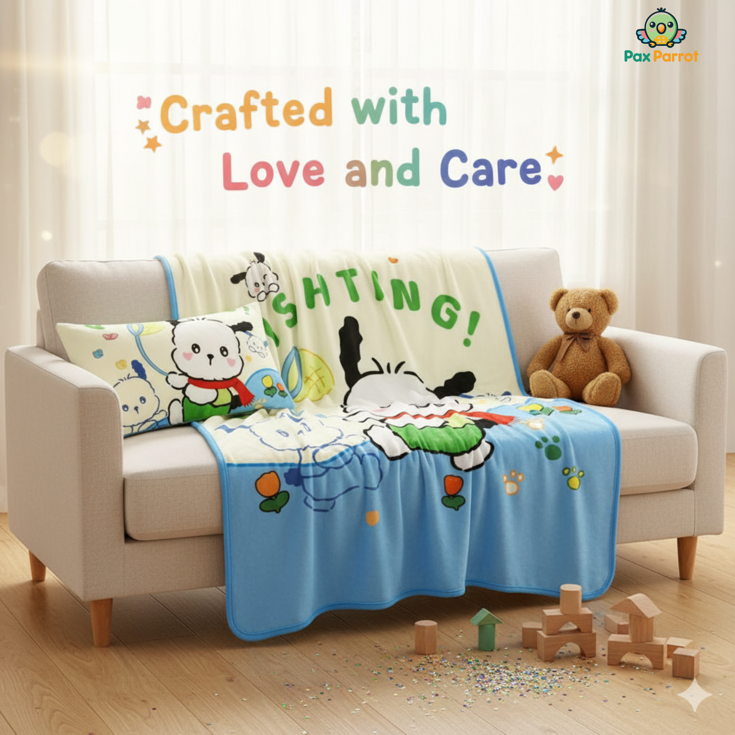 Premium Baby Blanket – Soft Plush 150×100 cm for Newborns & Kids