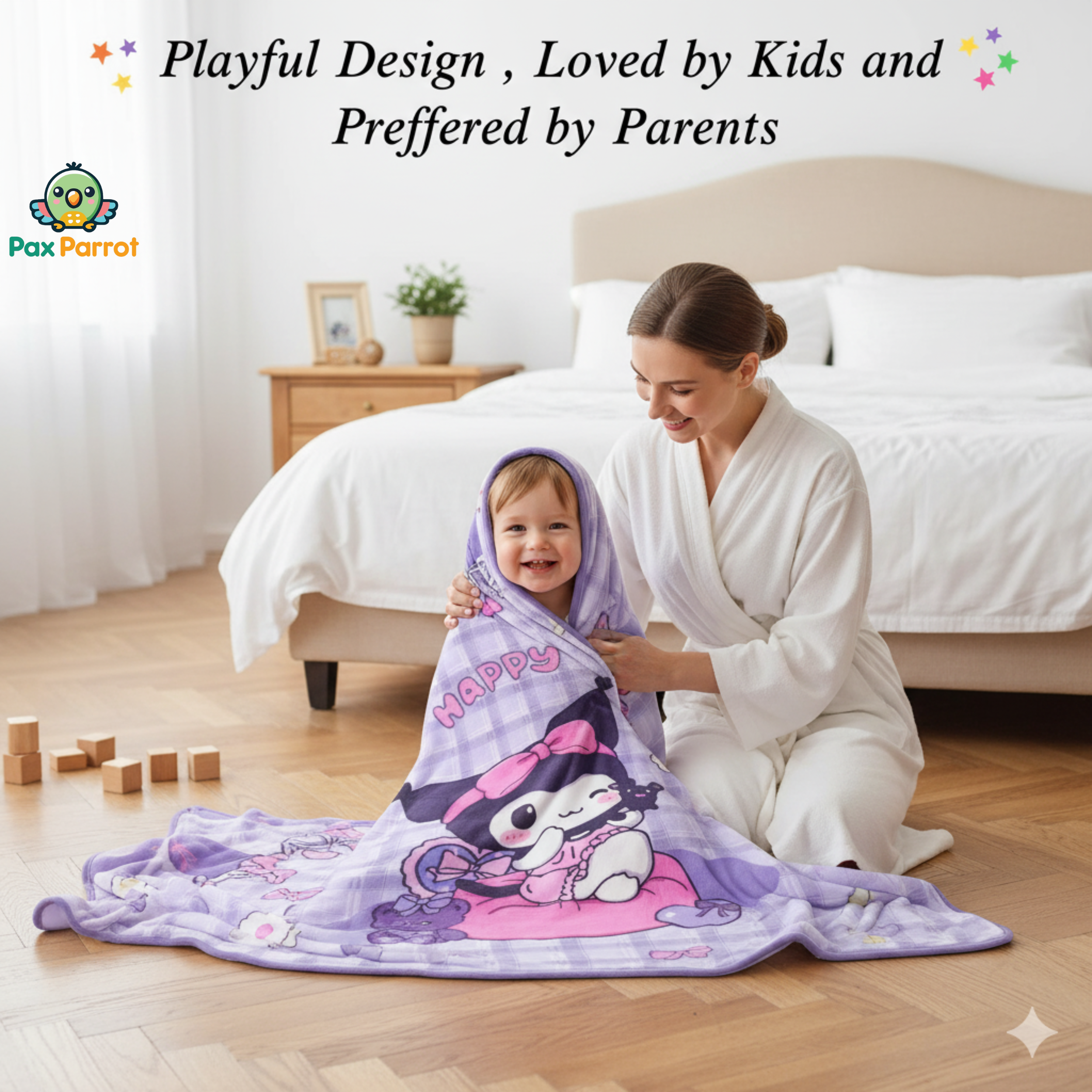 Premium Baby Blanket – Soft Plush 150×100 cm for Newborns & Kids