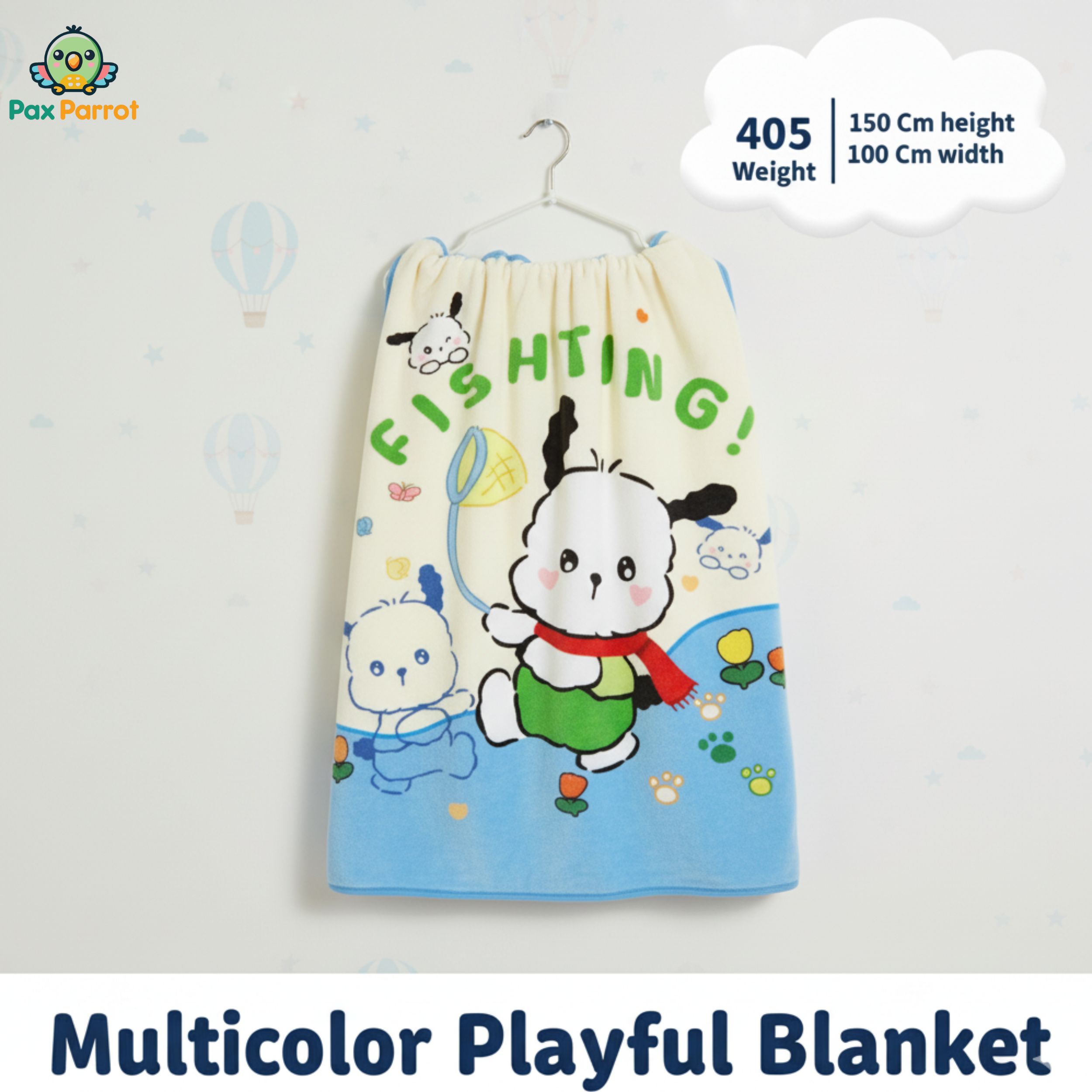 Premium Baby Blanket – Soft Plush 150×100 cm for Newborns & Kids
