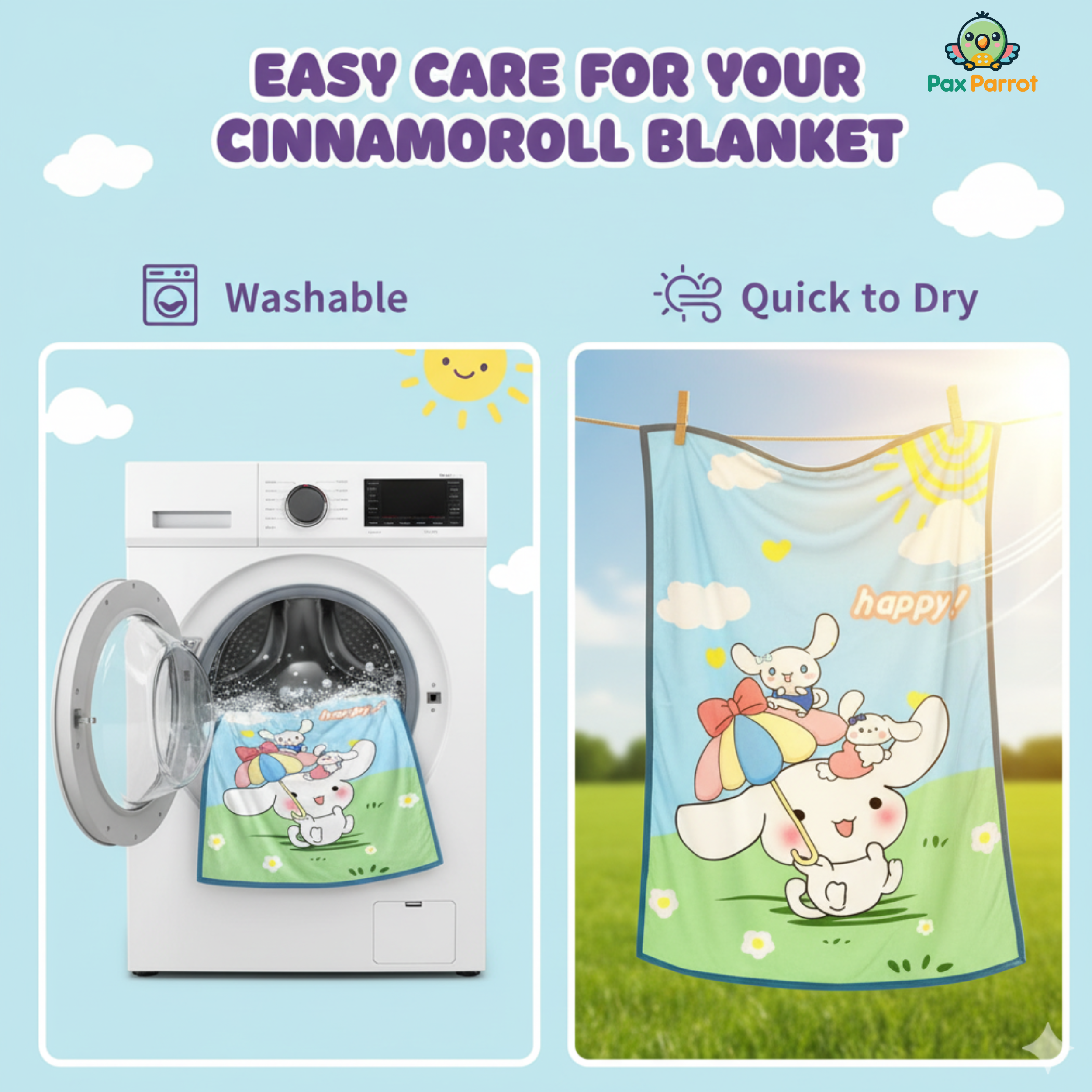 Premium Baby Blanket – Soft Plush 150×100 cm for Newborns & Kids