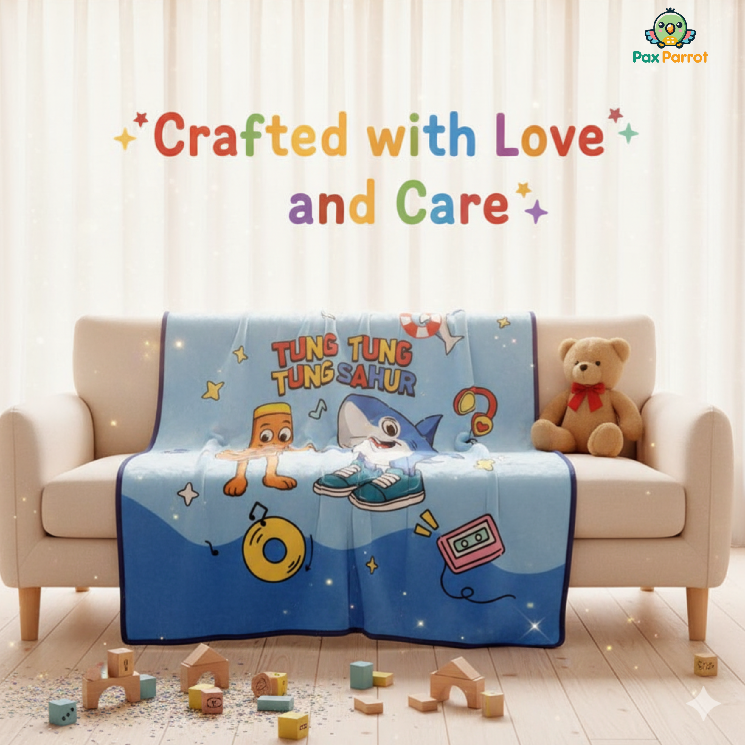 Premium Baby Blanket – Soft Plush 150×100 cm for Newborns & Kids