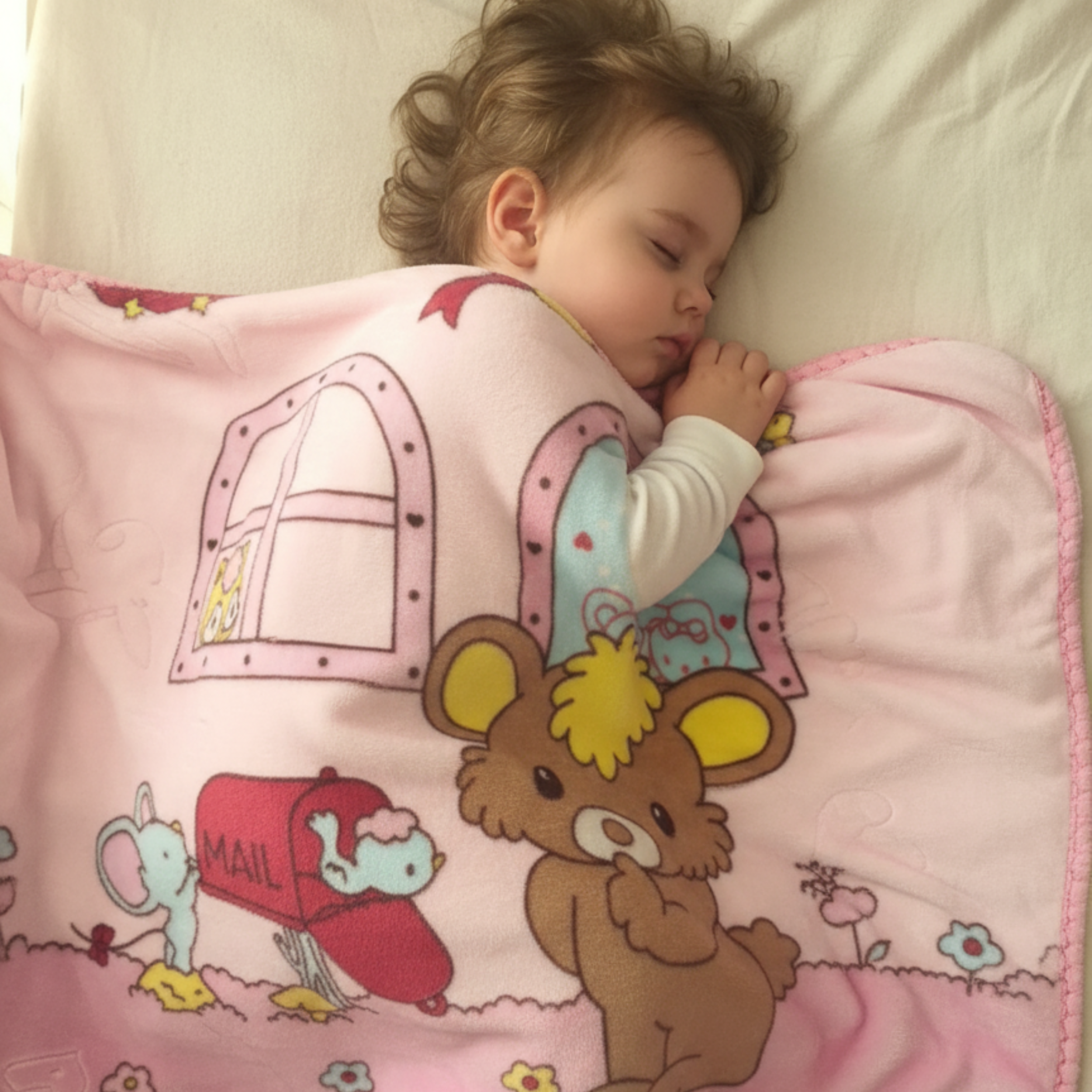 Premium Baby Blanket – Ultra Soft 675 g Plush Blanket for Newborns & Kids