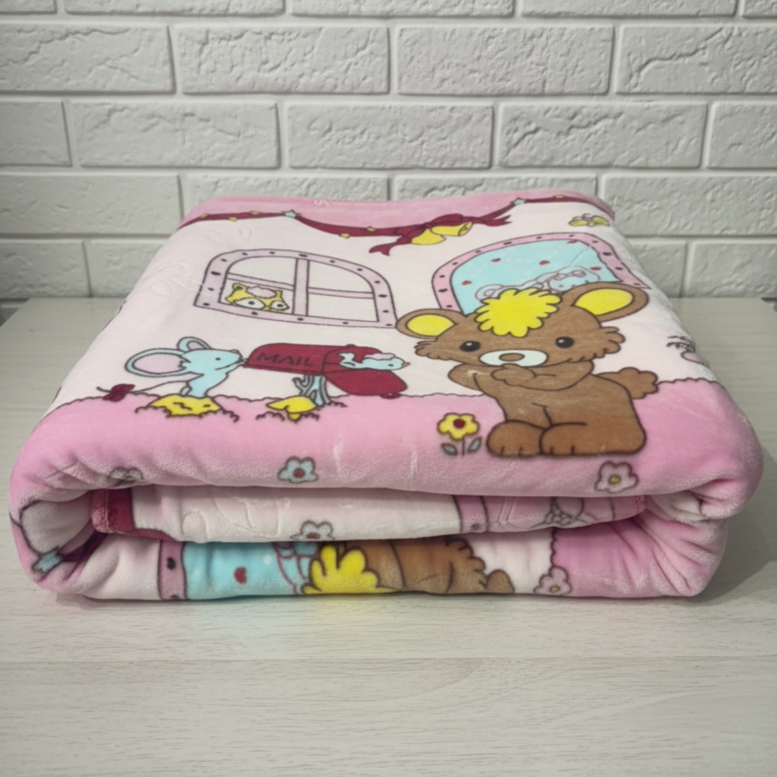 Premium Baby Blanket – Ultra Soft 675 g Plush Blanket for Newborns & Kids