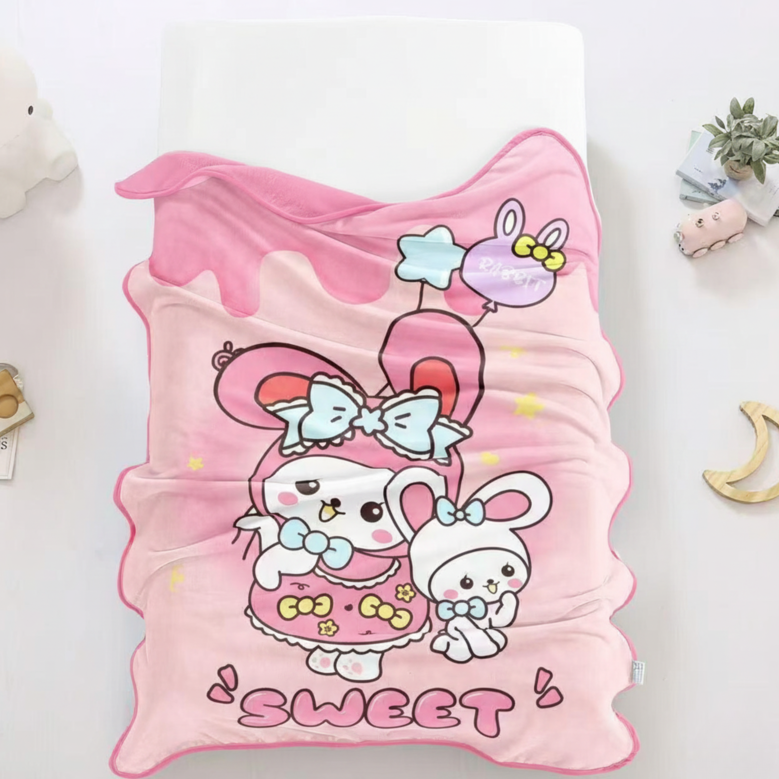 Premium Baby Blanket – Soft Plush 150×100 cm for Newborns & Kids