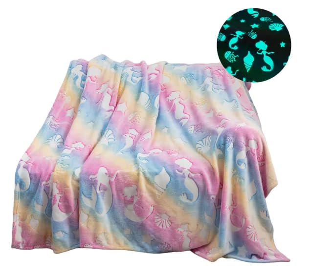 Glow-in-The-Night Queen Size Blanket