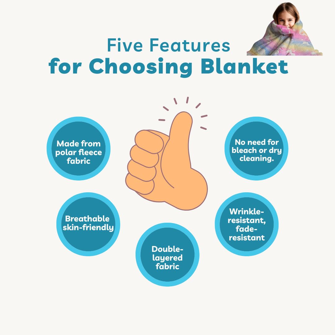 Glow-in-The-Night Queen Size Blanket