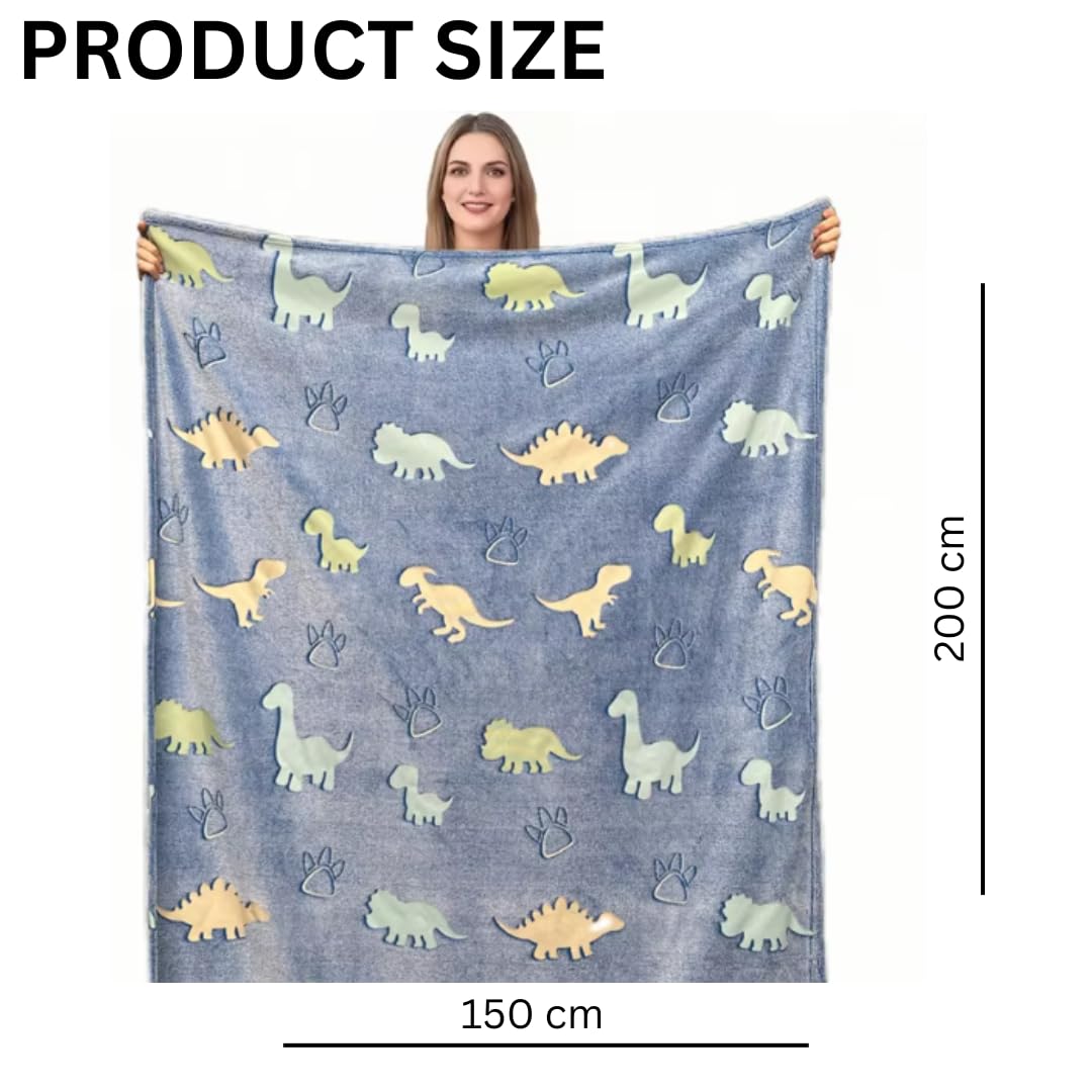 Glow-in-The-Night Queen Size Blanket