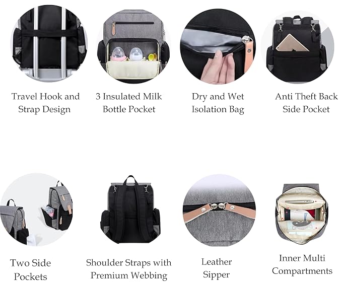Premium Diaper Bag for Mother Travelling