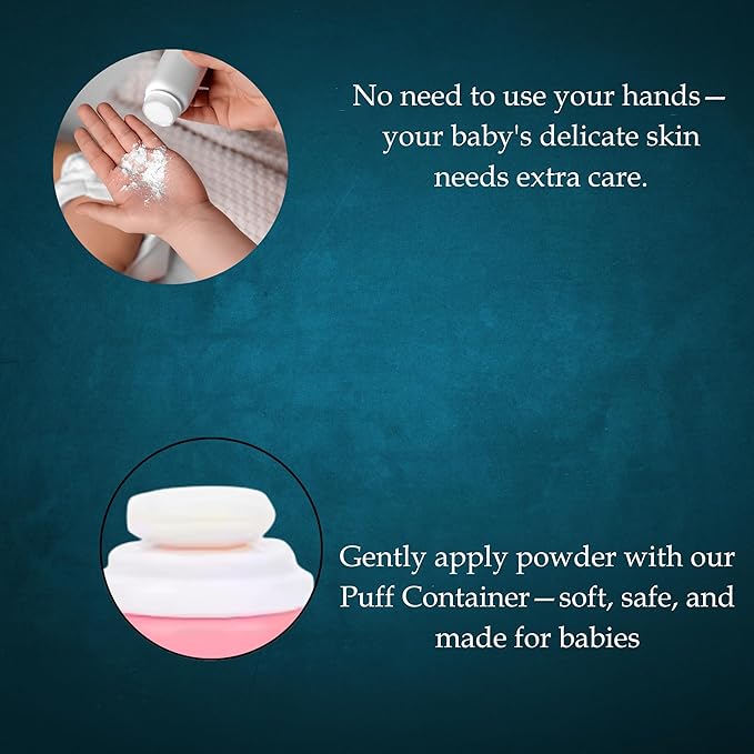 Refillable Dispenser with Soft Applicator for Newborns & Infants