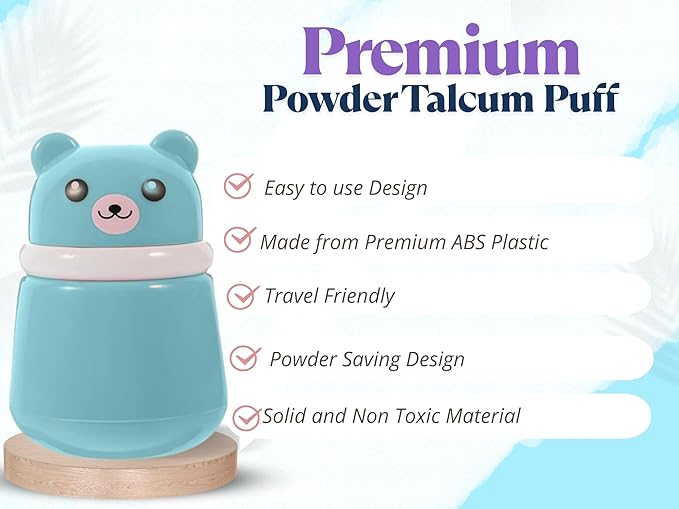 Refillable Dispenser with Soft Applicator for Newborns & Infants