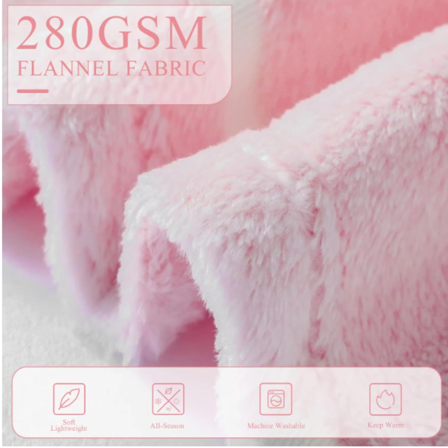 Glow-in-The-Night Queen Size Blanket