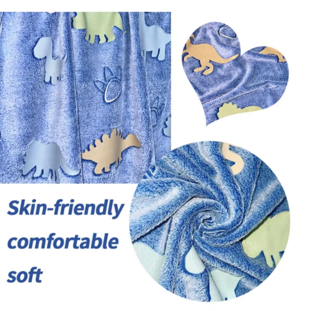 Glow-in-The-Night Queen Size Blanket