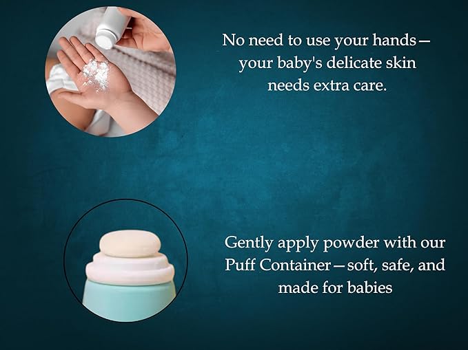 Refillable Dispenser with Soft Applicator for Newborns & Infants