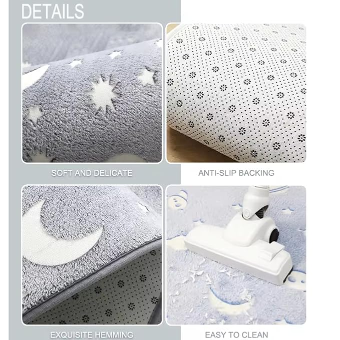 Glow-in-The-Night Queen Size Blanket