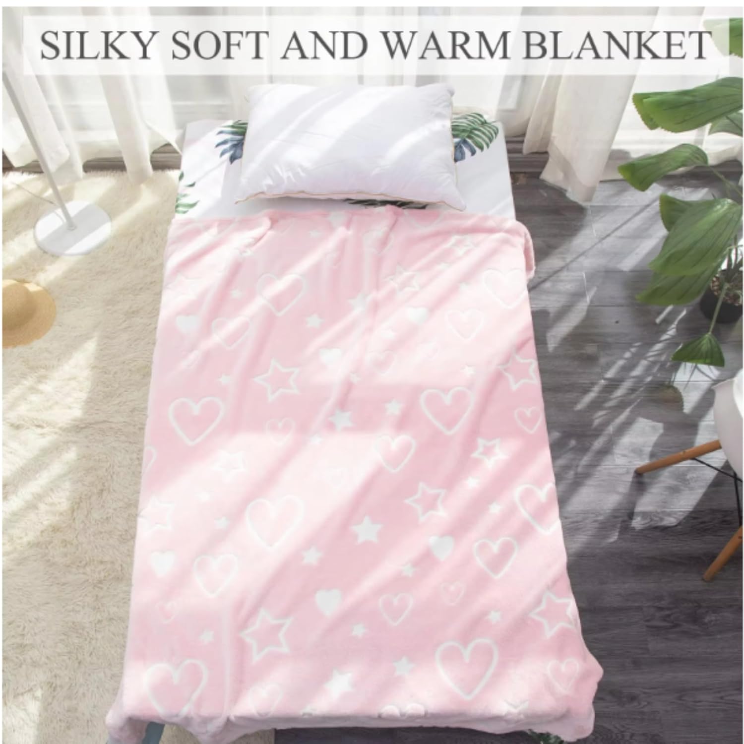 Glow-in-The-Night Queen Size Blanket