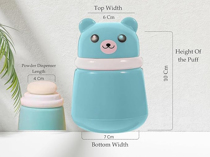 Refillable Dispenser with Soft Applicator for Newborns & Infants