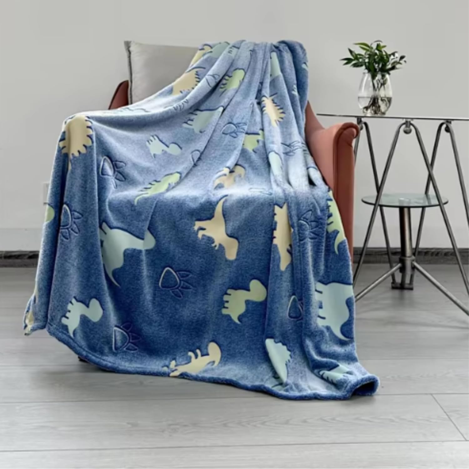 Glow-in-The-Night Queen Size Blanket