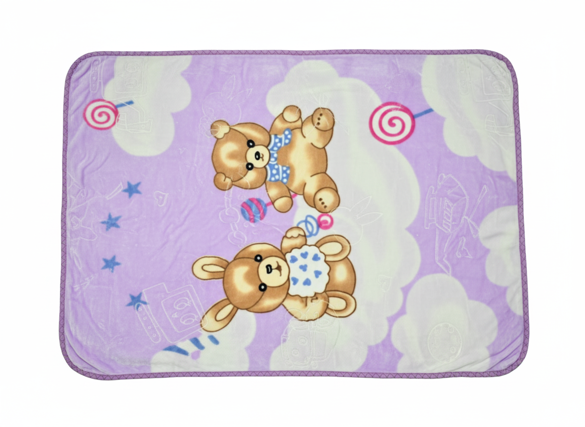 Premium Baby Blanket – Ultra Soft 675 g Plush Blanket for Newborns & Kids