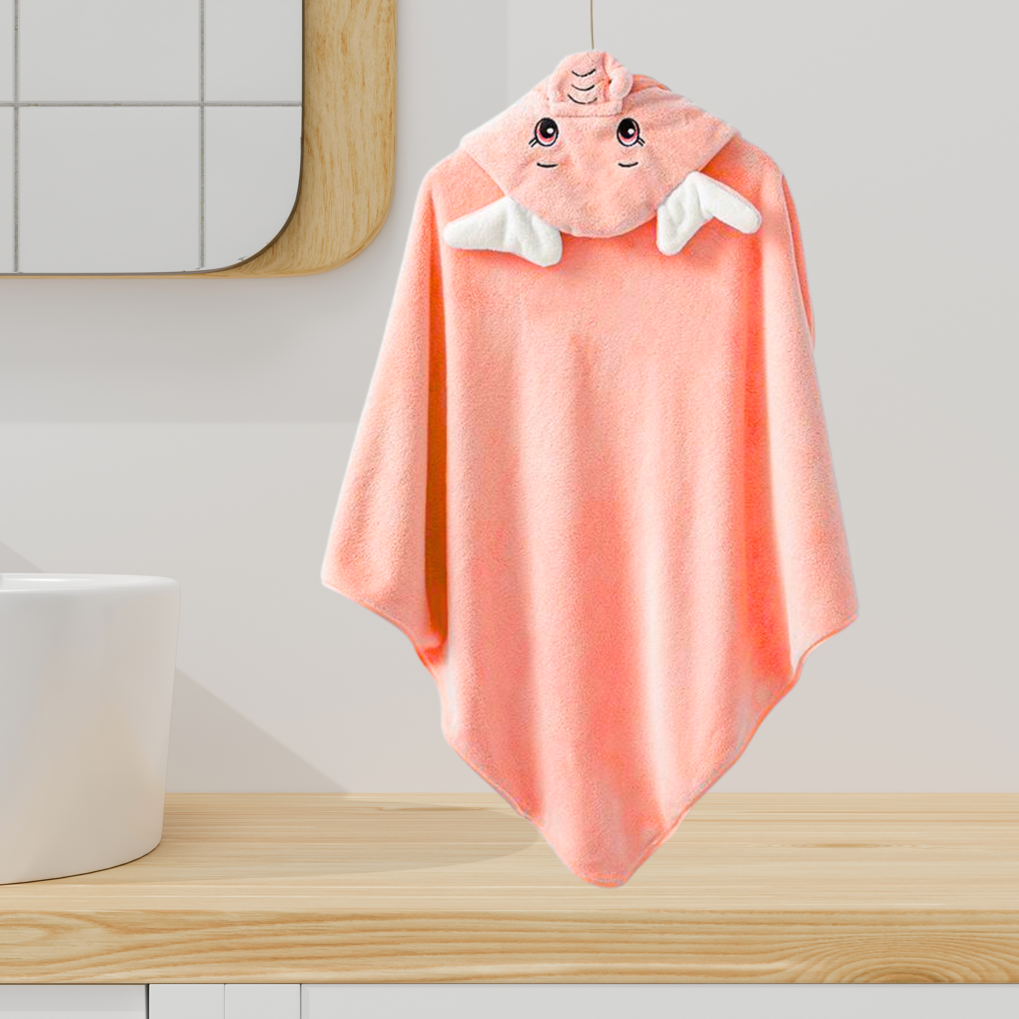 Elephant Hooded Baby Towels – Soft, Absorbent & Adorable Bath Wraps