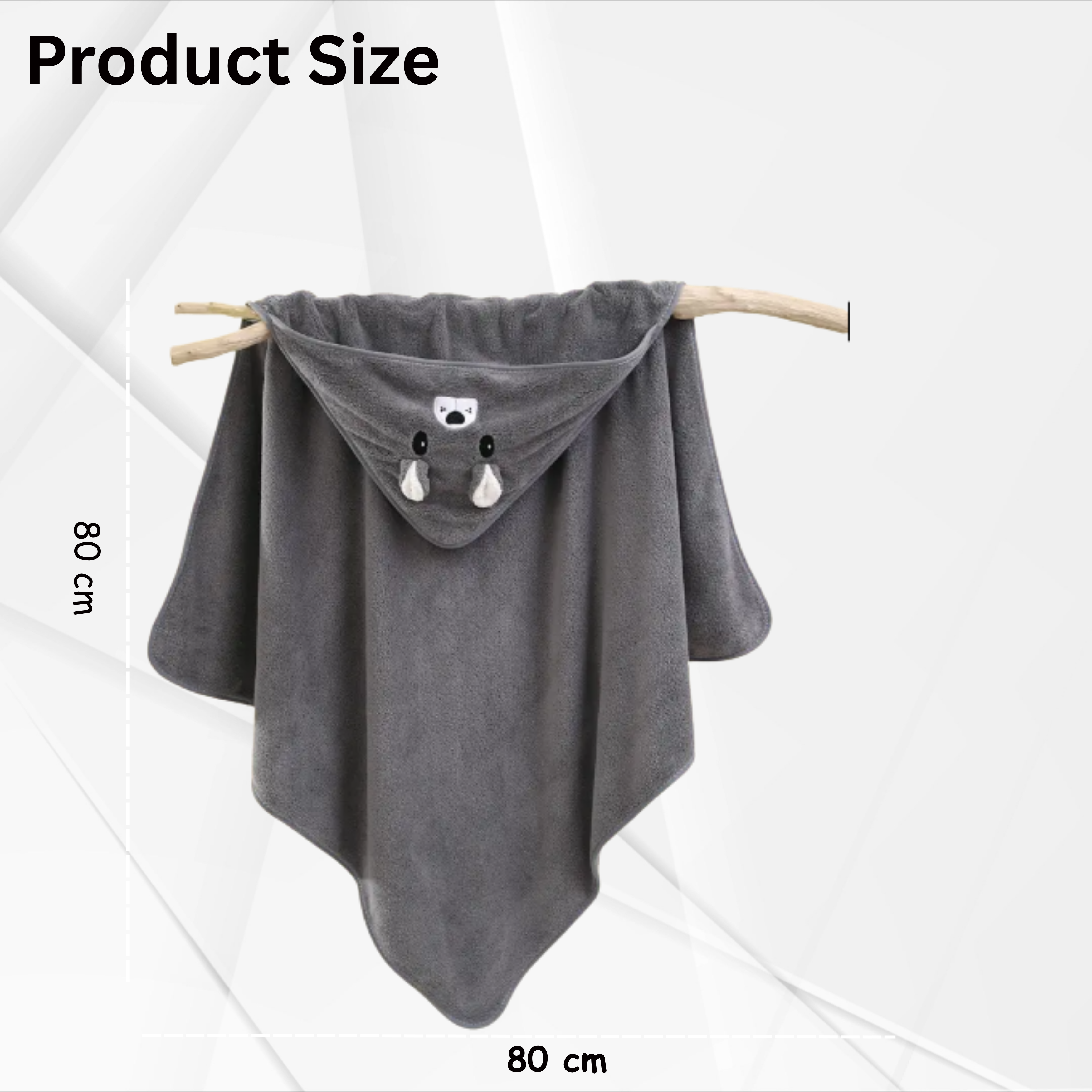 Hooded Baby Towels – 280 GSM Soft Cotton Bath Wraps