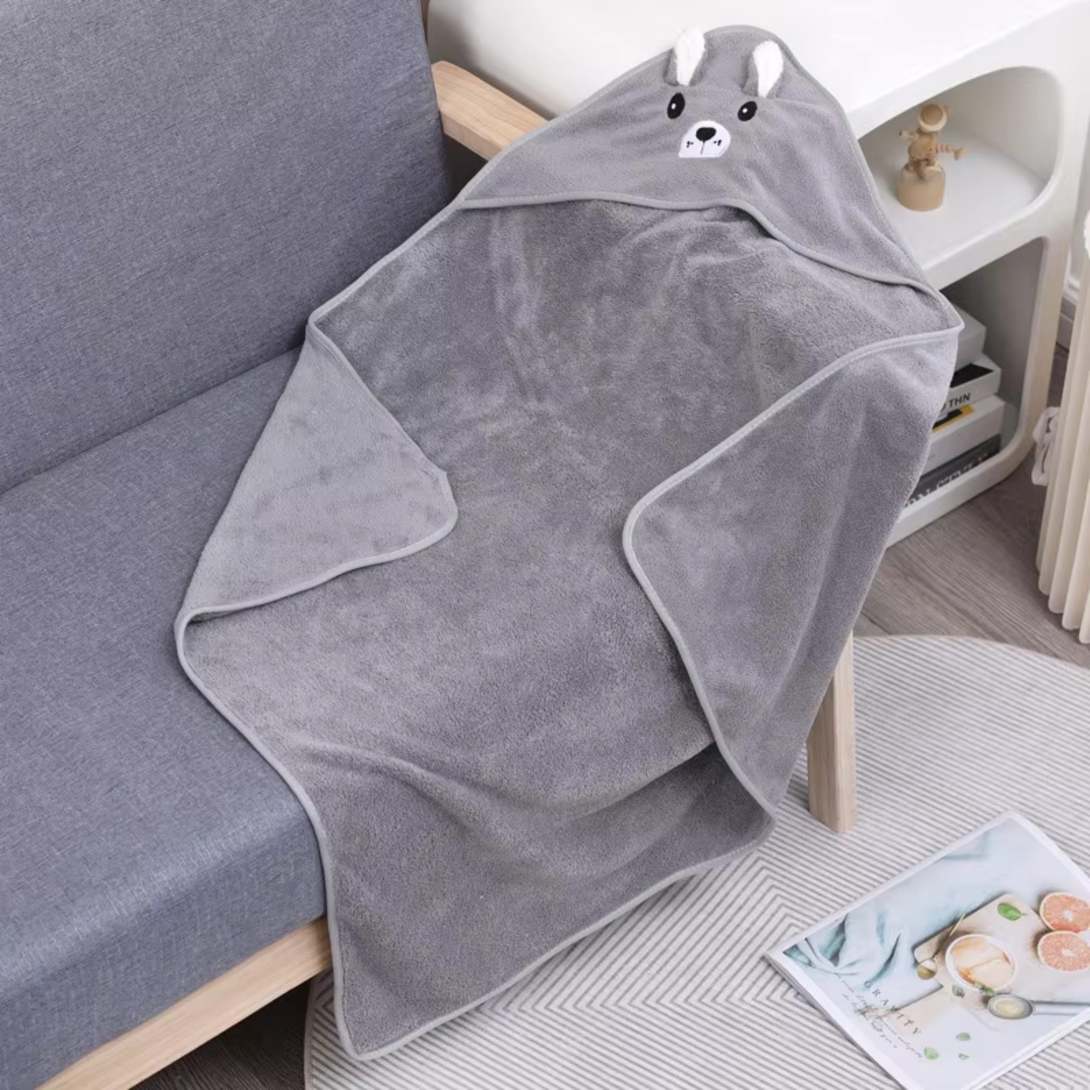 Hooded Baby Towels – 280 GSM Soft Cotton Bath Wraps