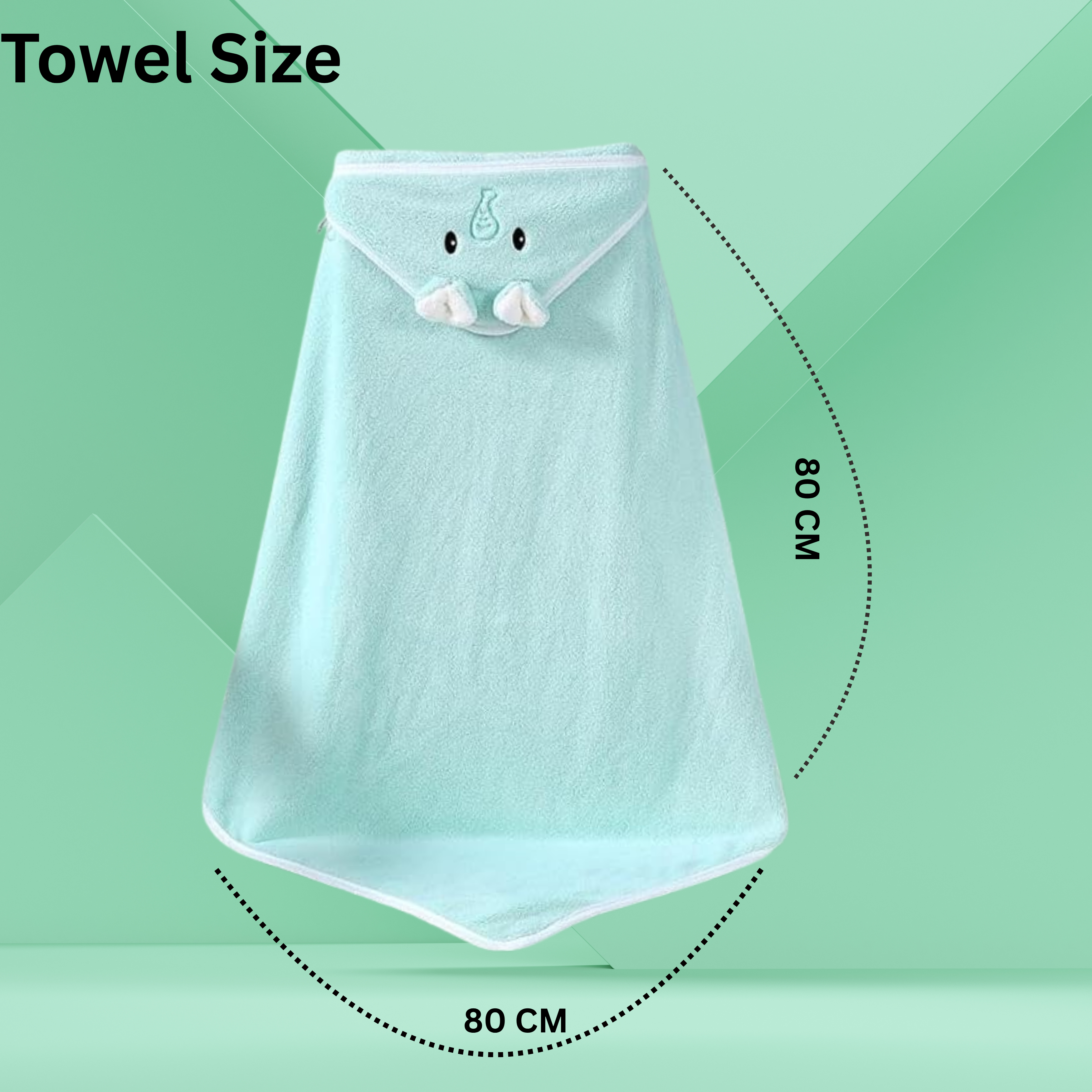Hooded Baby Towels – 280 GSM Soft Cotton Bath Wraps