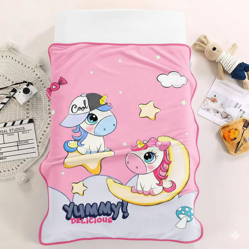 Premium Baby Blanket – Soft Plush 150×100 cm for Newborns & Kids
