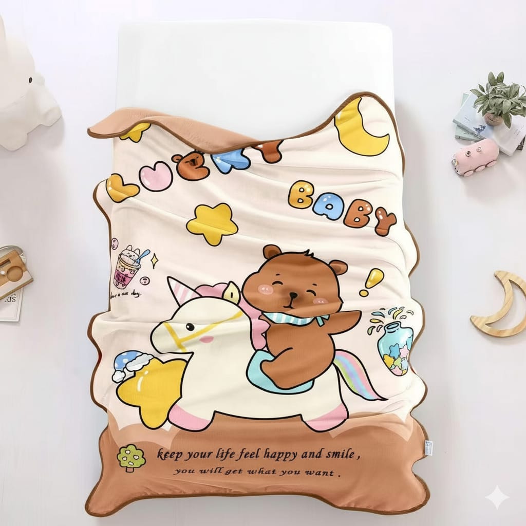 Premium Baby Blanket – Soft Plush 150×100 cm for Newborns & Kids