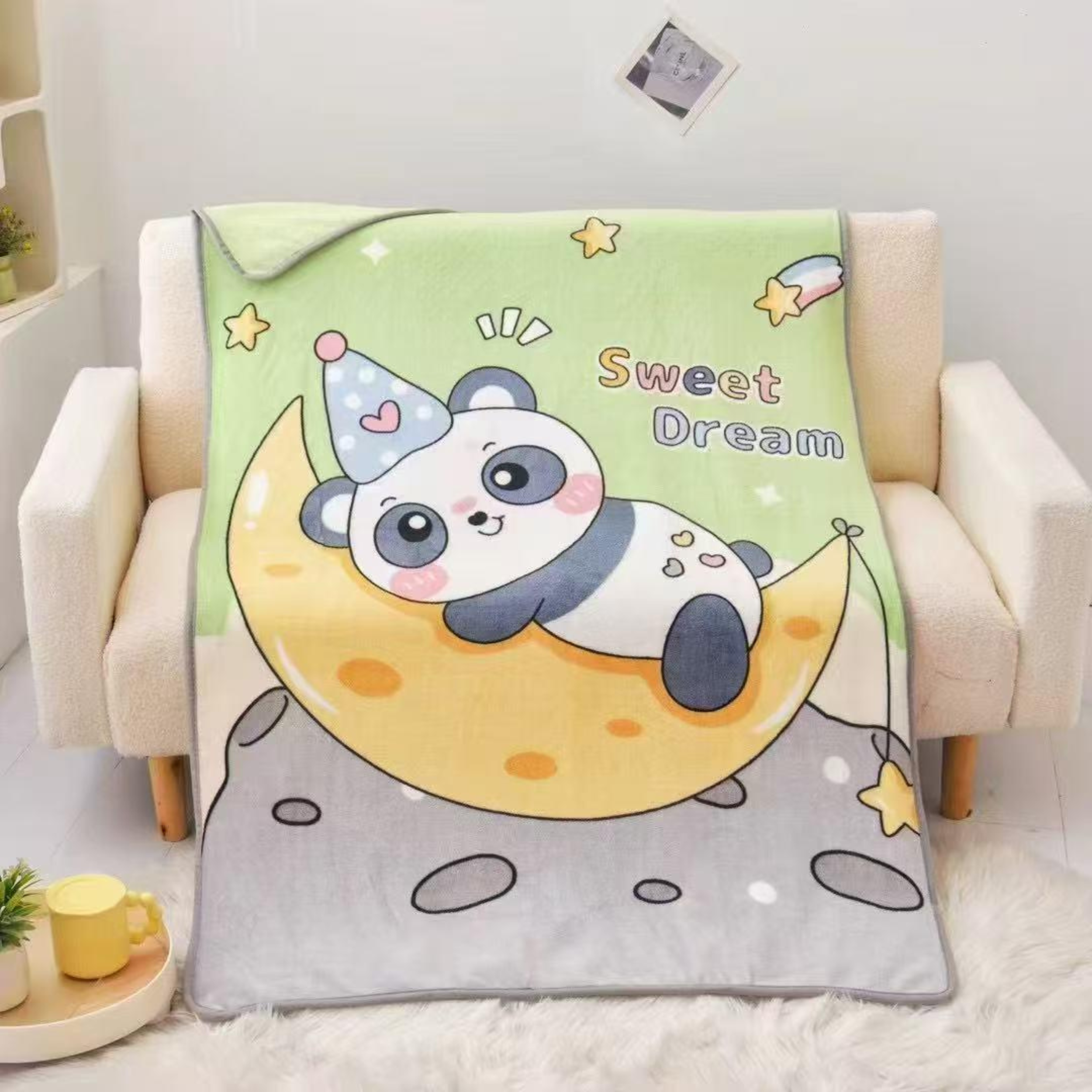 Premium Baby Blanket – Soft Plush 150×100 cm for Newborns & Kids