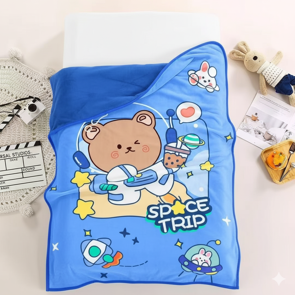 Premium Baby Blanket – Soft Plush 150×100 cm for Newborns & Kids
