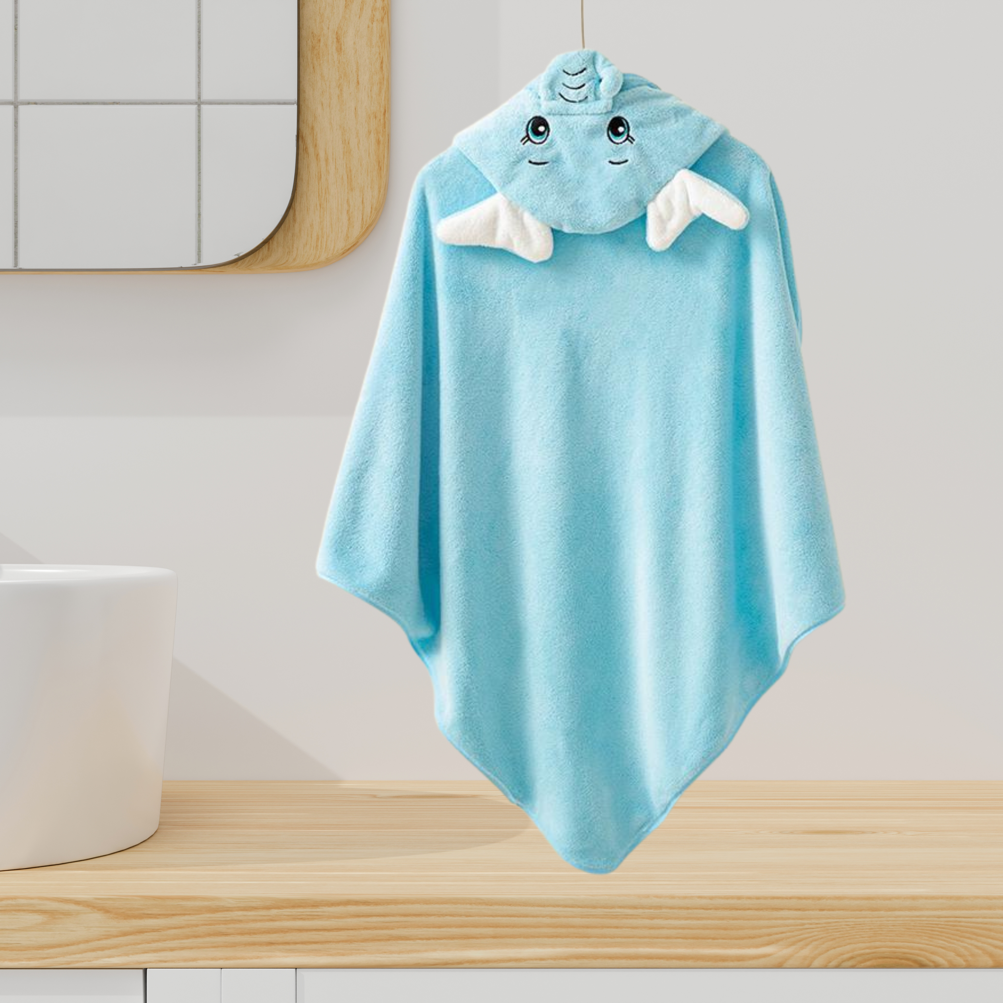 Elephant Hooded Baby Towels – Soft, Absorbent & Adorable Bath Wraps