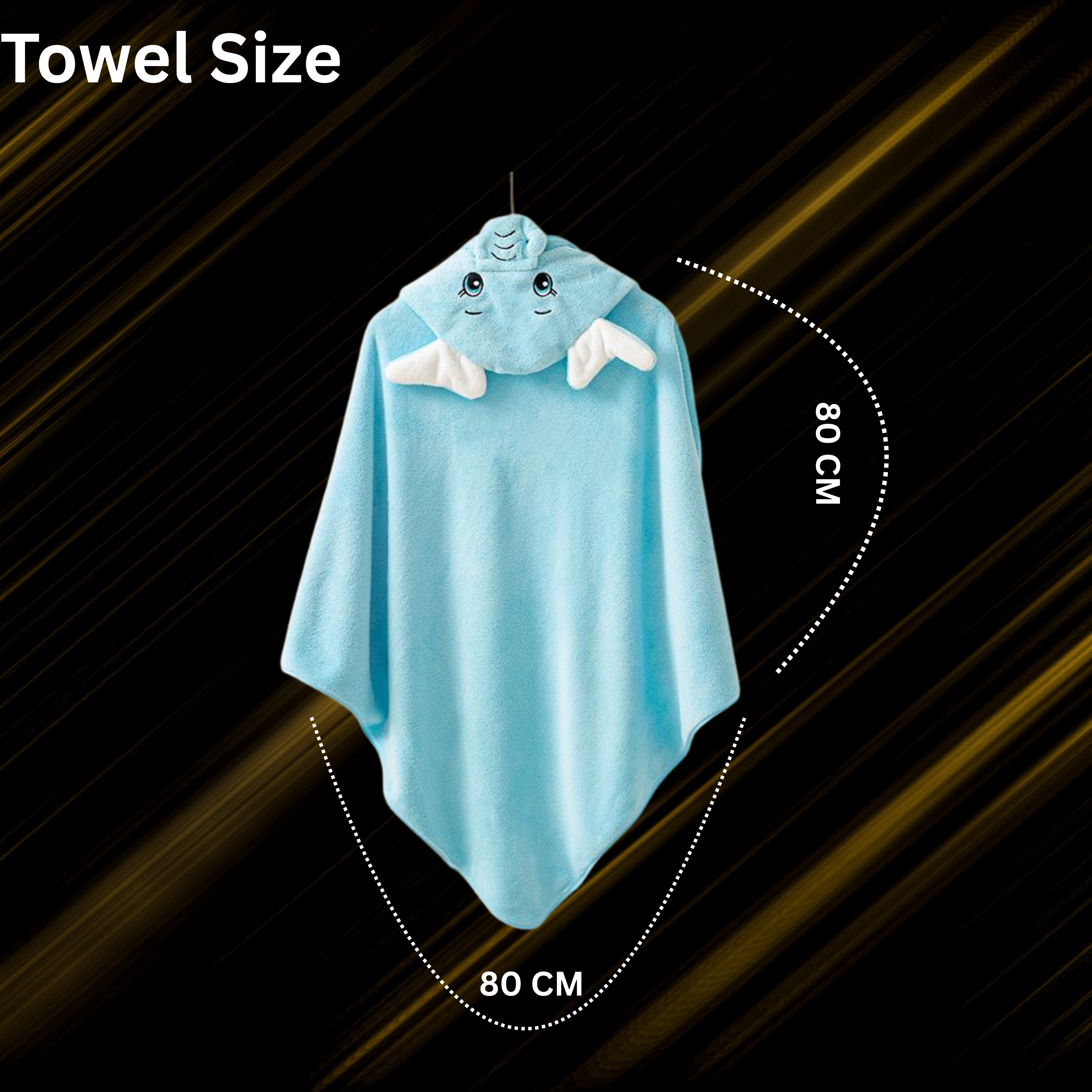 Elephant Hooded Baby Towels – Soft, Absorbent & Adorable Bath Wraps