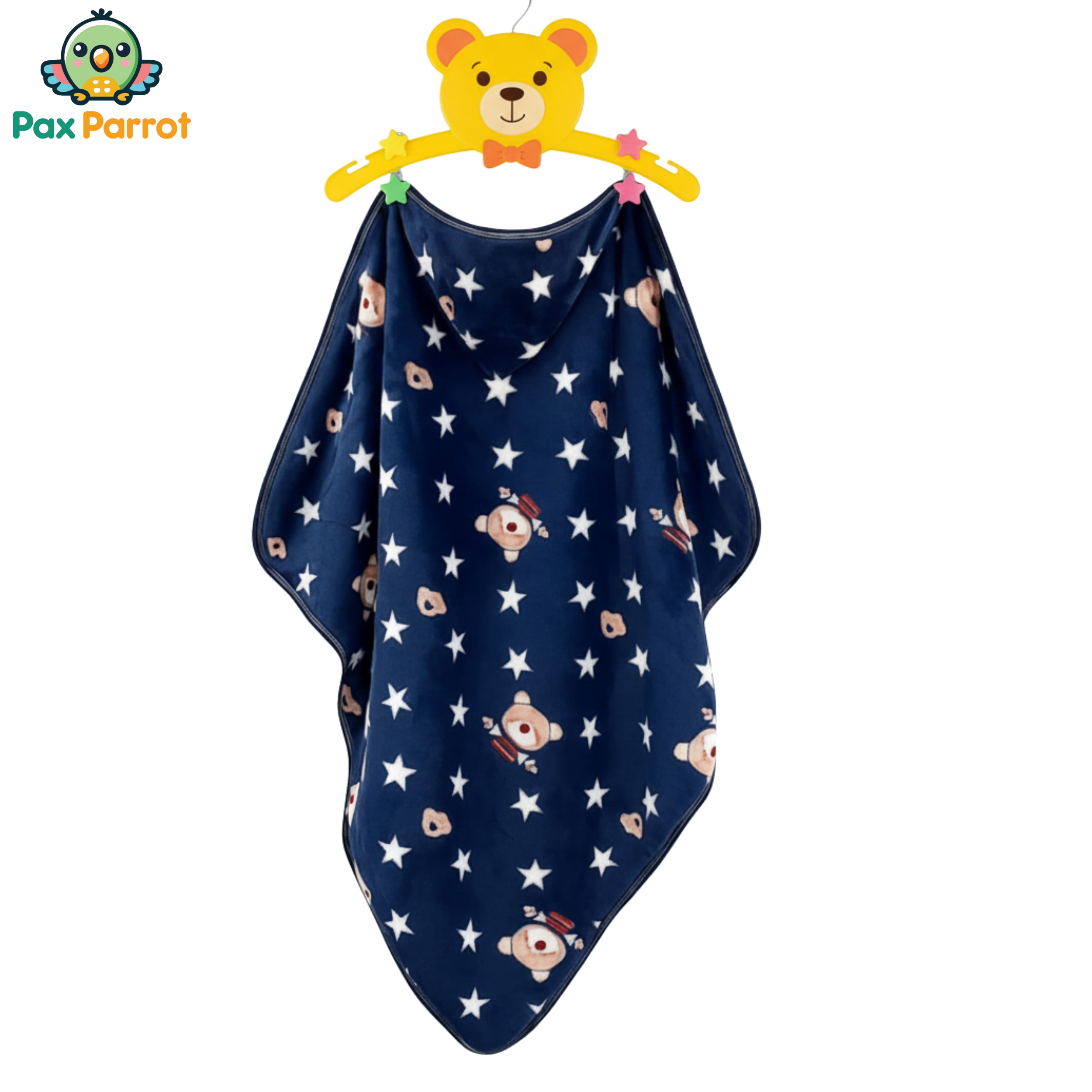 Baby Velvet Hooded Blanket – Ultra Soft