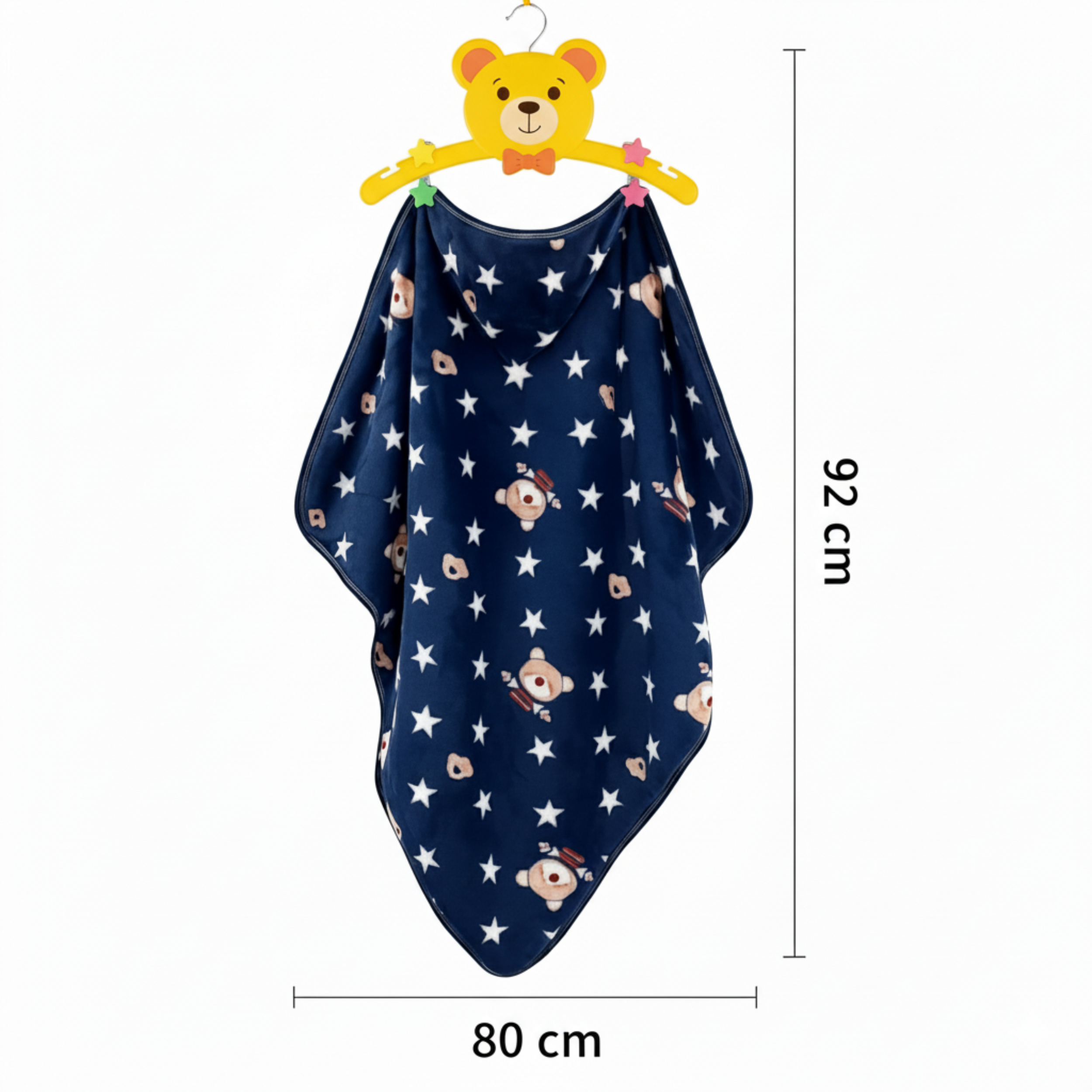 Baby Velvet Hooded Blanket – Ultra Soft